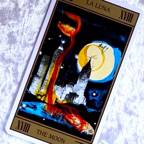 RARE DECK GOLD Salvador Dali Tarot Spiritual Angelic Messages Oracle Cards 🔮 - Picture 7 of 13